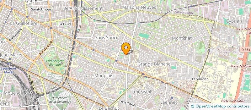 localisation de l'entreprise ALTITUDE LOCATION à LYON