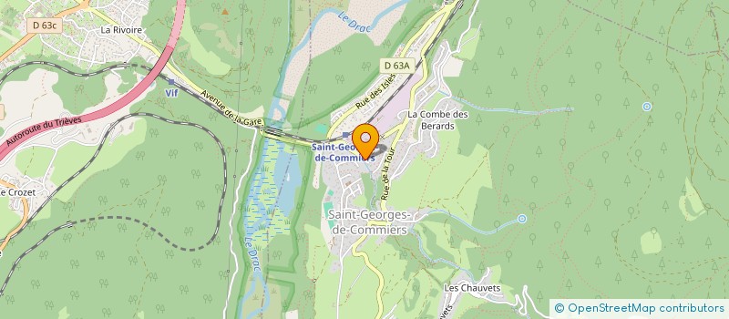 localisation de l'entreprise ALTITUDE M.O.  SAINT-GEORGES-DE-COMMIERS