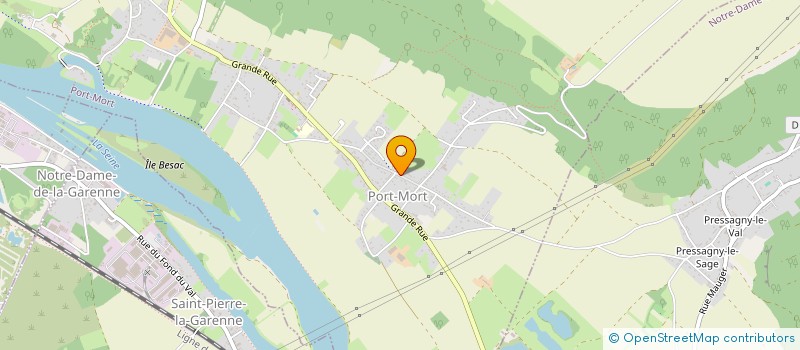 localisation de l'entreprise ALTITUDE MEDIAS CONSEIL  PORT-MORT