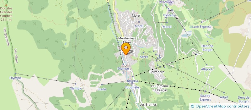 localisation de l'entreprise ALTITUDE MISSION FRANCE  LES ALLUES