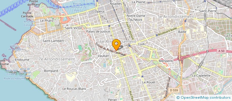 localisation de l'entreprise ALTITUDE MULTIMEDIA à MARSEILLE