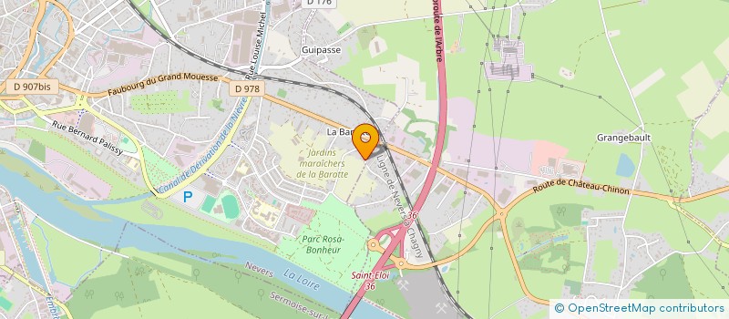localisation de l'entreprise ALTITUDE PROPRETE à NEVERS