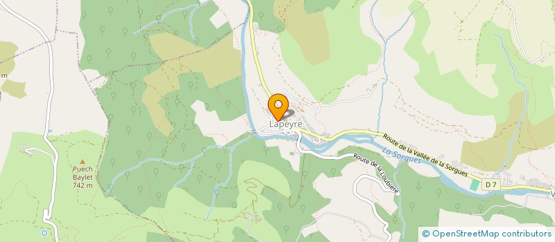 localisation de l'entreprise ALTITUDE SECURITE OCCITANE  VERSOLS-ET-LAPEYRE