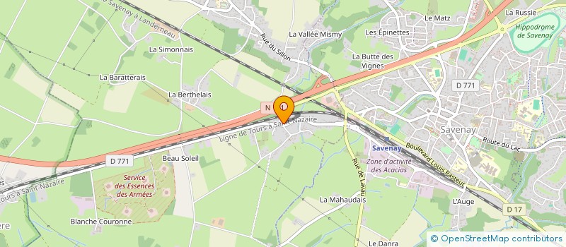 localisation de l'entreprise ALTITUDE SERVICES GRAND OUEST à VIGNEUX-DE-BRETAGNE