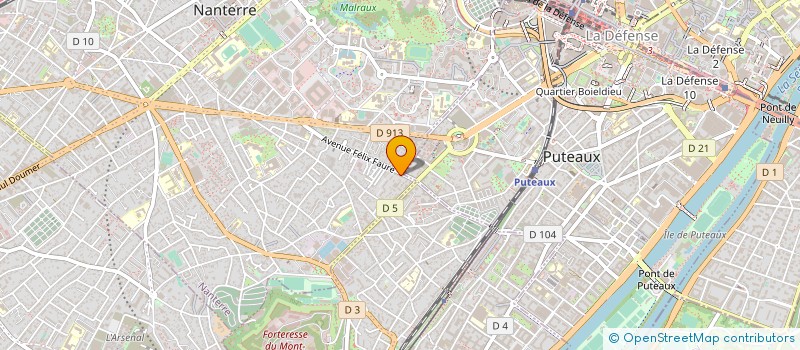 localisation de l'entreprise ALTITUDE SERVICES IDF à SAINT-DENIS