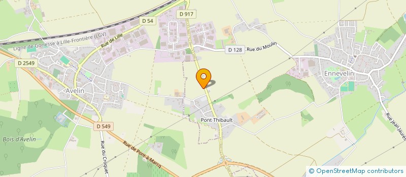 localisation de l'entreprise ALTITUDE SOLUTIONS à MERIGNIES