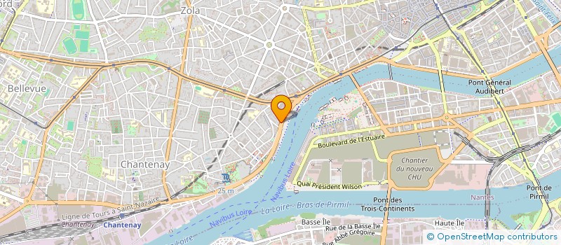 localisation de l'entreprise ALTITUDE TECHNIQUE PARIS à NANTES