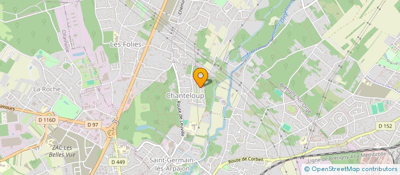localisation de l'entreprise ALTIUM FRANCE à SAINT-GERMAIN-LES-ARPAJON