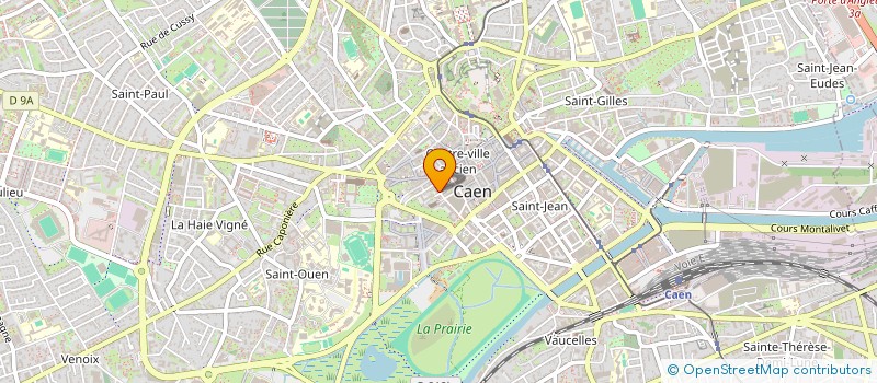 localisation de l'entreprise ALTIUS à CAEN