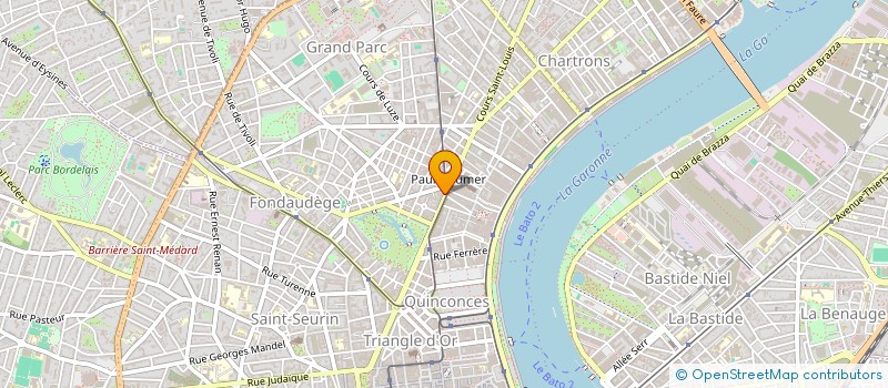 localisation de l'entreprise ALTIUS  BORDEAUX