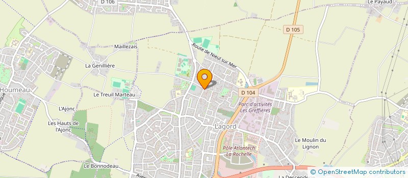 localisation de l'entreprise ALTIUS CAPITAL  LAGORD