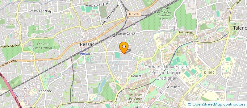 localisation de l'entreprise ALTIUS INGENIERIE à PESSAC