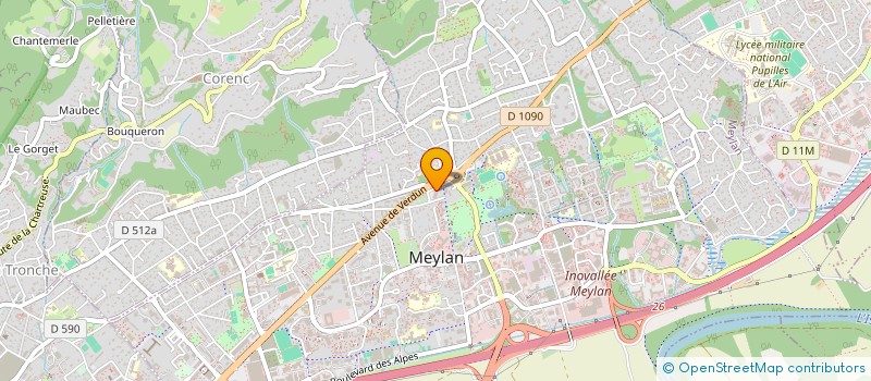 localisation de l'entreprise ALTIUS PROD IMMOBILIER à MEYLAN