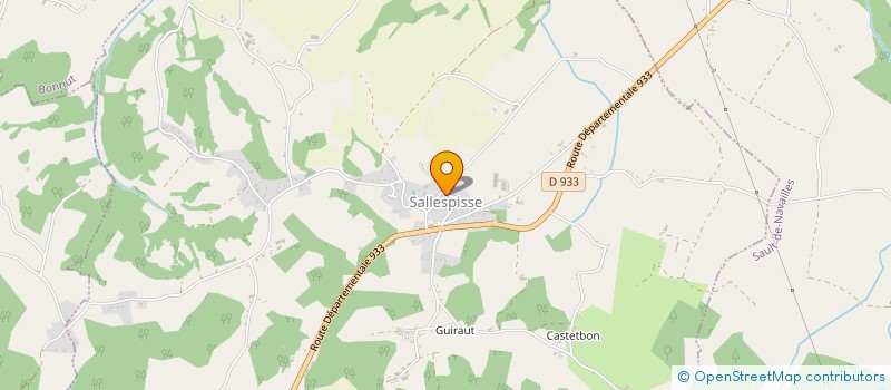 localisation de l'entreprise ALTIUS SPORT&CULTURE  SALLESPISSE