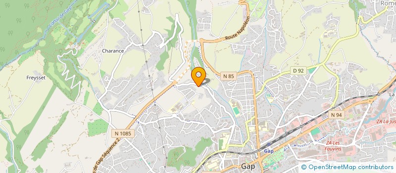 localisation de l'entreprise ALTIUS X25  GAP