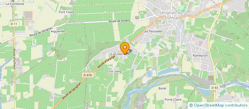 localisation de l'entreprise ALTIUSMO  SERIGNAN-DU-COMTAT