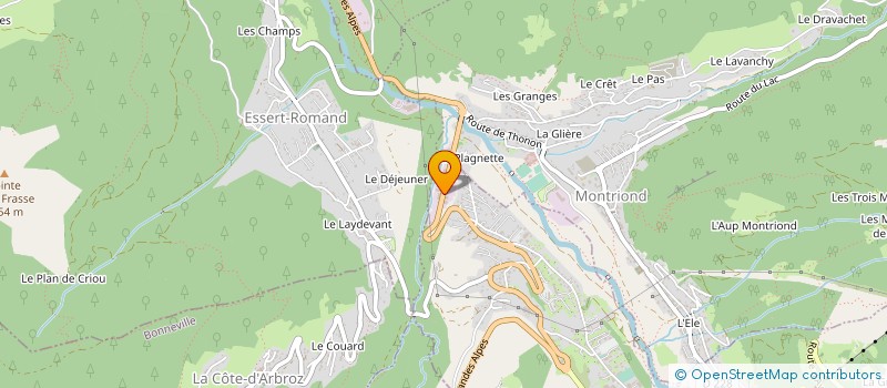 localisation de l'entreprise ALTIVIANDE à MORZINE