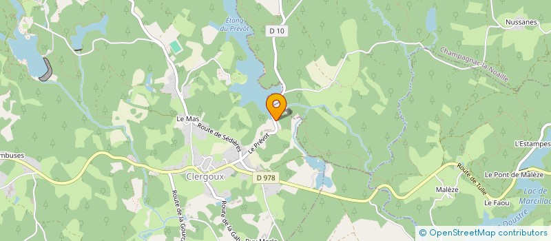 localisation de l'entreprise ALTIVIS  CLERGOUX