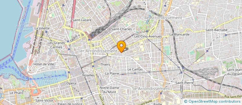 localisation de l'entreprise ALTIVUE à MARSEILLE