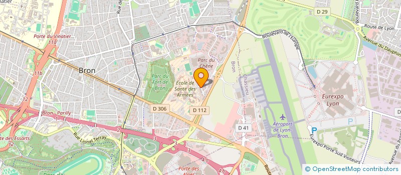 localisation de l'entreprise ALTIX  BRON