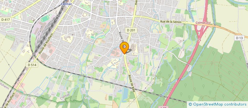 localisation de l'entreprise ALTKIRCH-ILLFURTH  COLMAR