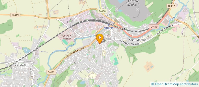 localisation de l'entreprise ALTKIRCH PLAQUES  ALTKIRCH