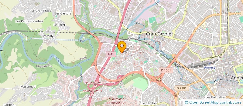 localisation de l'entreprise ALTNETWORK  ANNECY