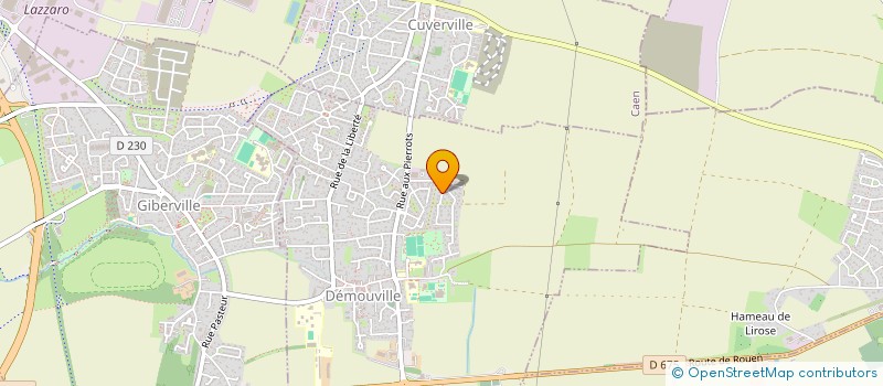 localisation de l'entreprise ALTO  DEMOUVILLE