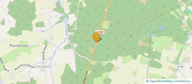 localisation de l'entreprise ALTO  BAUGE-EN-ANJOU