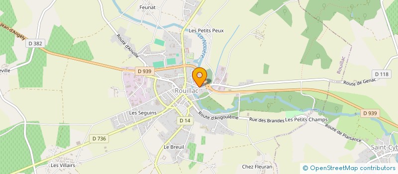 localisation de l'entreprise ALTO à ROUILLAC