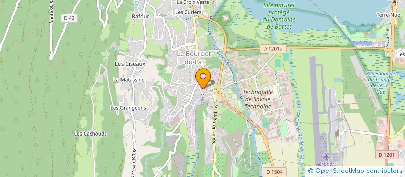 localisation de l'entreprise ALTO  LE BOURGET-DU-LAC