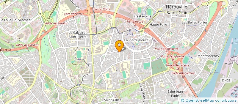 localisation de l'entreprise ALTO à CAEN