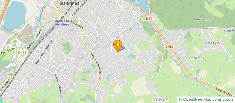 localisation de l'entreprise ALTO  SAINT-VALLIER