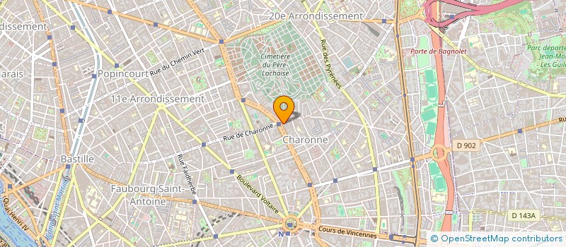 localisation de l'entreprise ALTO CONSULTING à COURBEVOIE