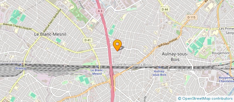 localisation de l'entreprise ALTO COSTURA à LE BLANC-MESNIL