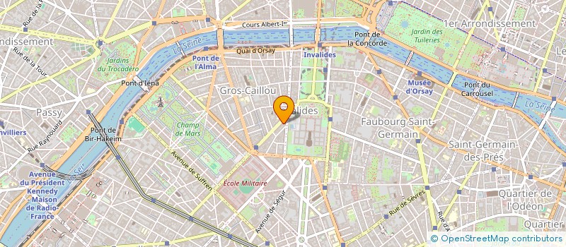 localisation de l'entreprise ALTO DESIGN à PARIS