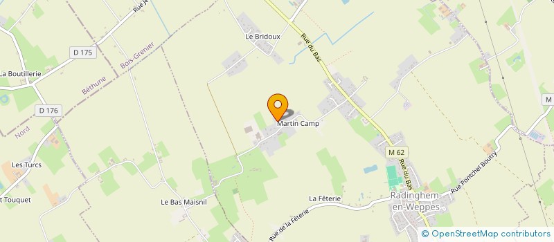localisation de l'entreprise ALTO DOCUMENT MANAGEMENT à RADINGHEM-EN-WEPPES