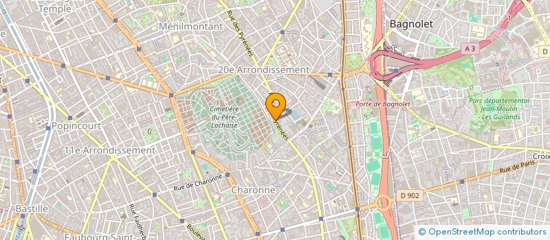 localisation de l'entreprise ALTO FRANCE  PARIS