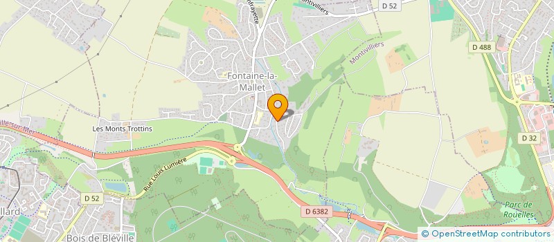 localisation de l'entreprise ALTO IMMO  FONTAINE-LA-MALLET