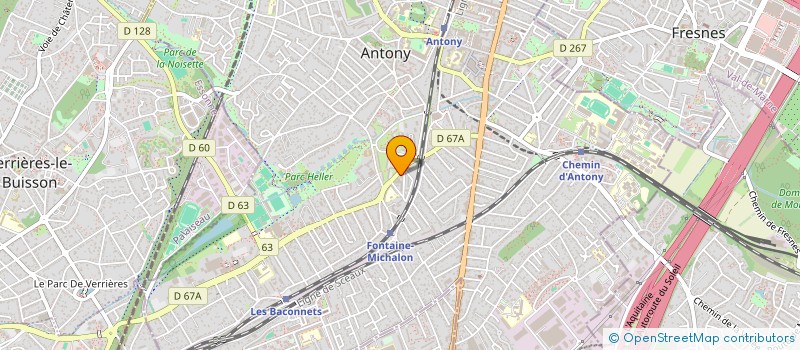 localisation de l'entreprise ALTO IMMOBILIER à ANTONY