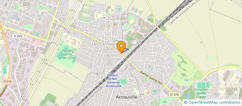 localisation de l'entreprise ALTO IMMOBILIER  GONESSE