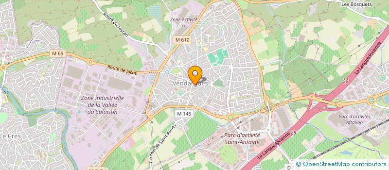 localisation de l'entreprise ALTO IMMOBILIER SARL à VENDARGUES