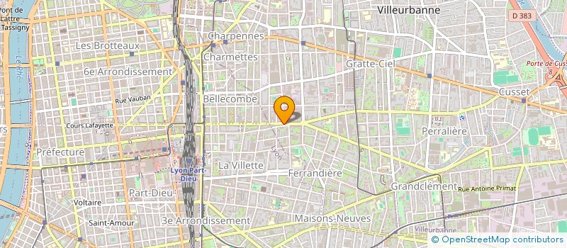 localisation de l'entreprise ALTO MODO  VILLEURBANNE