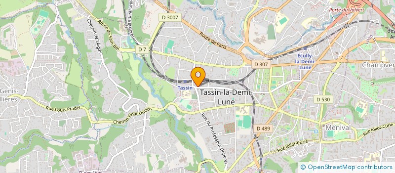 localisation de l'entreprise ALTO PREVOYANCE à TASSIN-LA-DEMI-LUNE