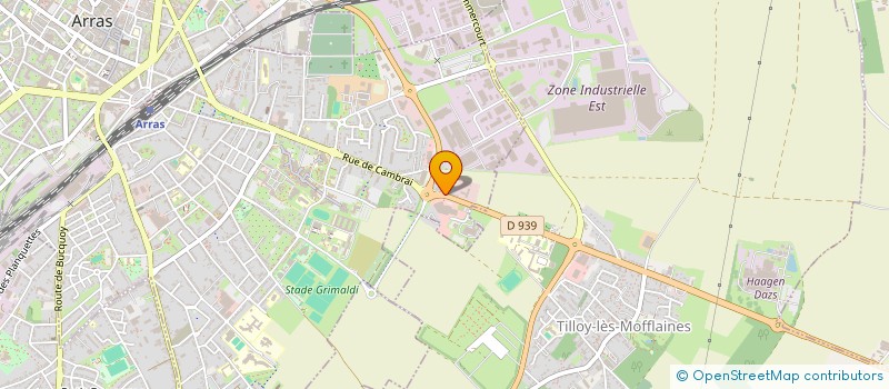 localisation de l'entreprise ALTO RENOV à ARRAS