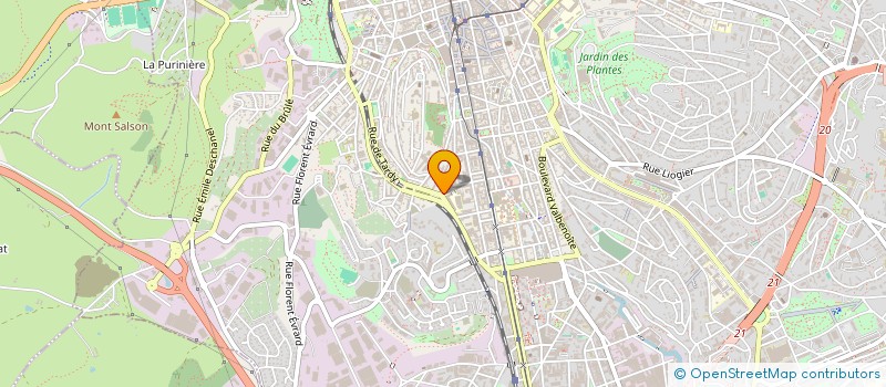 localisation de l'entreprise ALTO SCI  SAINT-ETIENNE