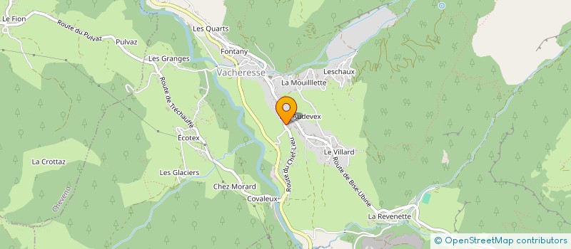 localisation de l'entreprise ALTOFROID  VACHERESSE