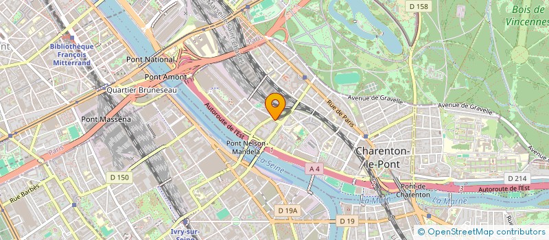 localisation de l'entreprise ALTOLEAD  CHARENTON-LE-PONT