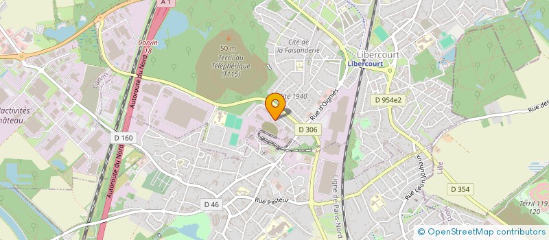 localisation de l'entreprise ALTOMARE IMMOBILIERS  LIBERCOURT