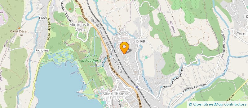 localisation de l'entreprise ALTOMARO  SAINT-CHAMAS